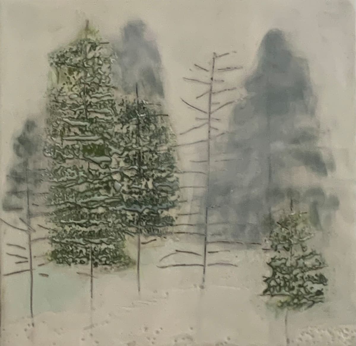 Winter Landscape III by Alane Holsteen 