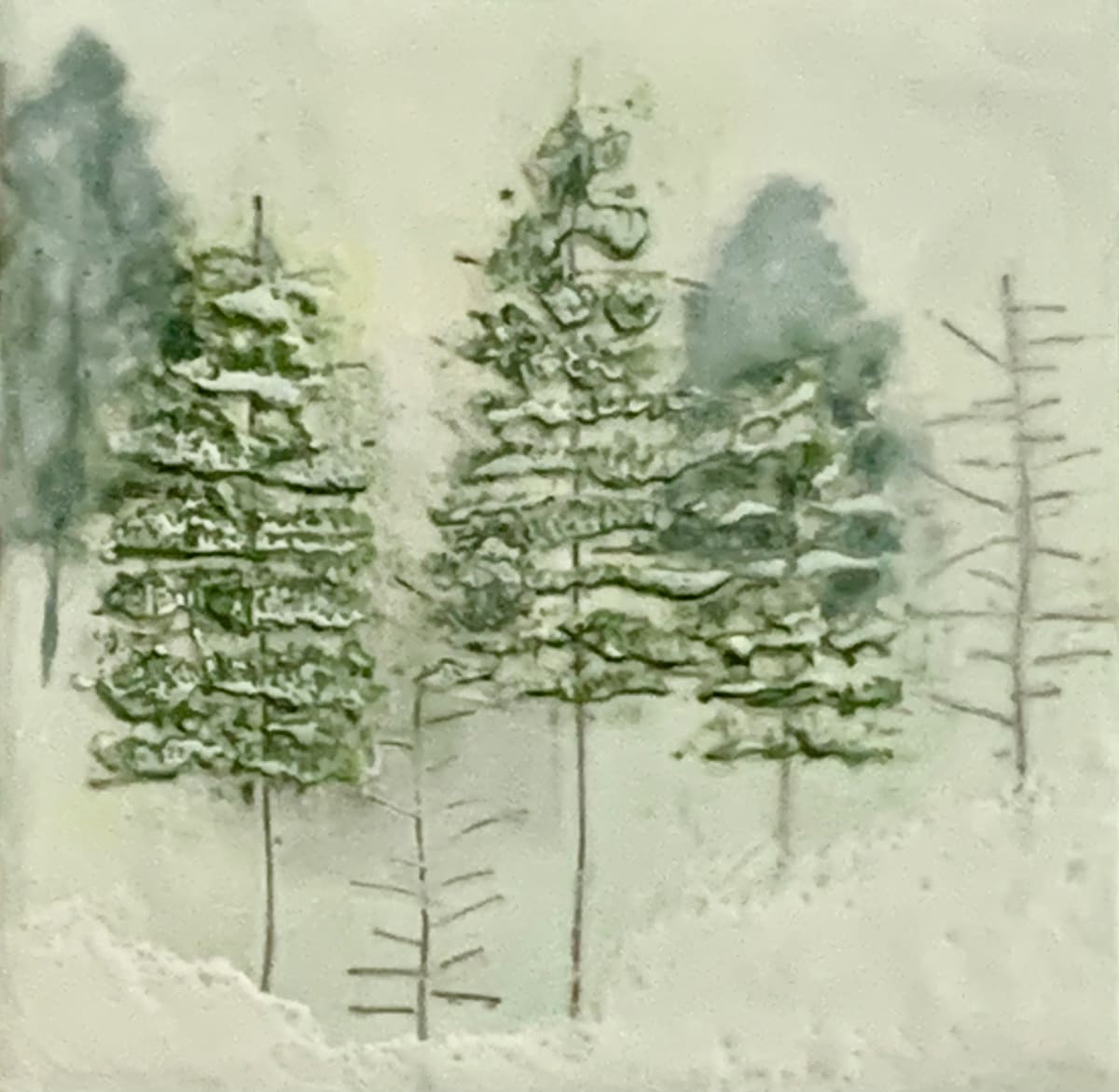 Winter Landscape V by Alane Holsteen 