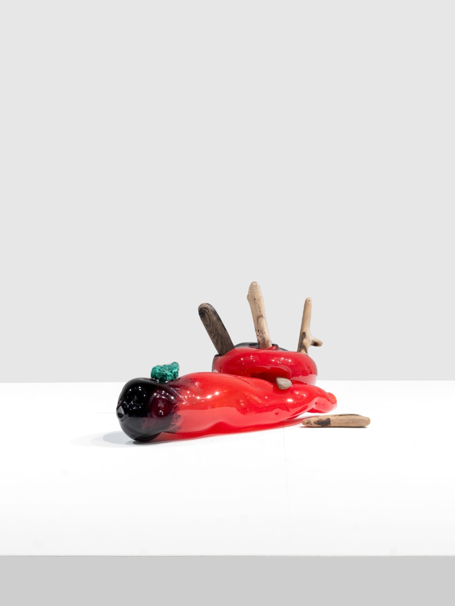 Crude: US Red and Black #3 by Anne Austin Pearce 