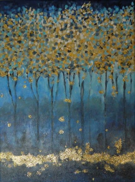 'Golden Leaves' by Bonnie Schnitter 