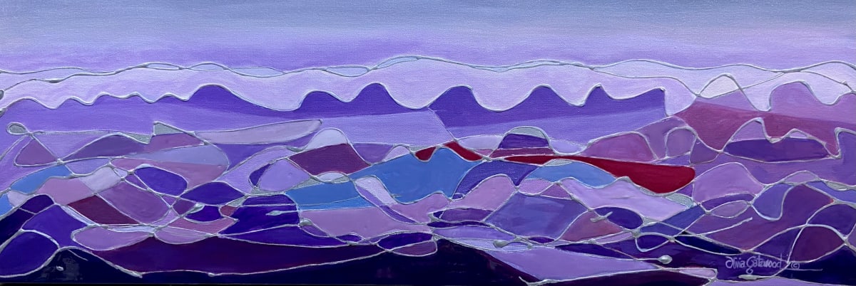 Purple Mountain Magesties by Olivia Gatewood 