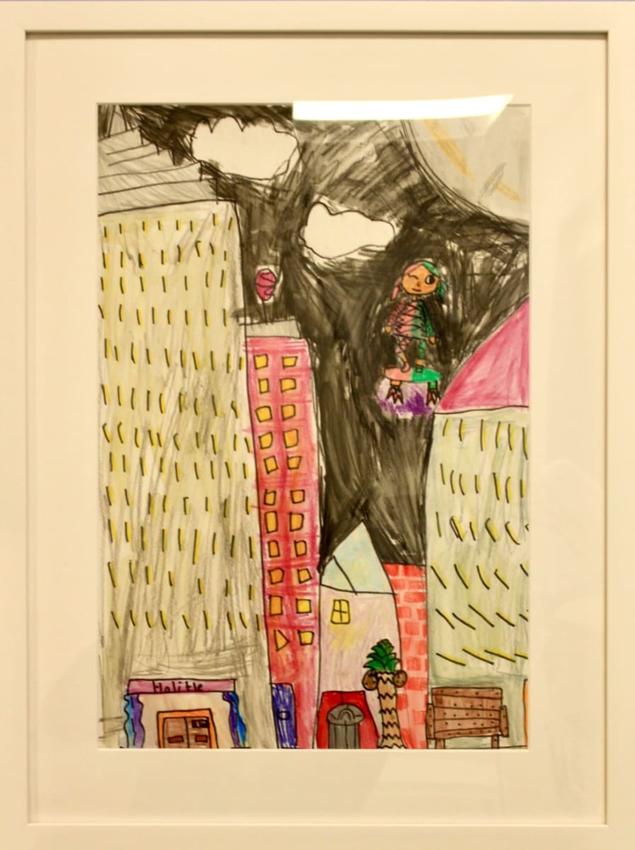 Superhero Self-Portrait by Community Project- Arts in Healing 