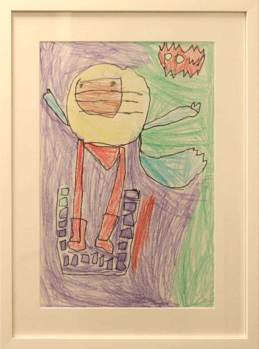 Superhero Self-Portrait by Community Project- Arts in Healing 