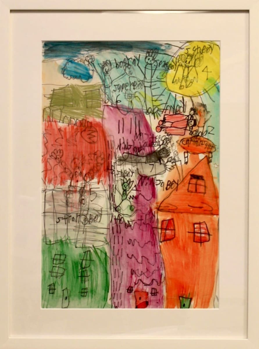Superhero Self-Portrait by Community Project- Arts in Healing 