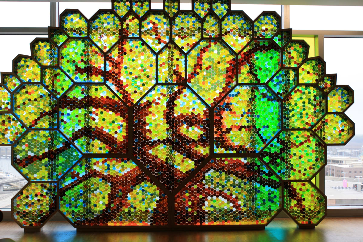 Angel Oak Glass by Bob Hines 