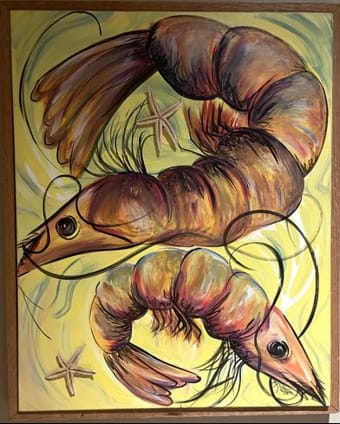 Shrimp by Barbara Richardson 