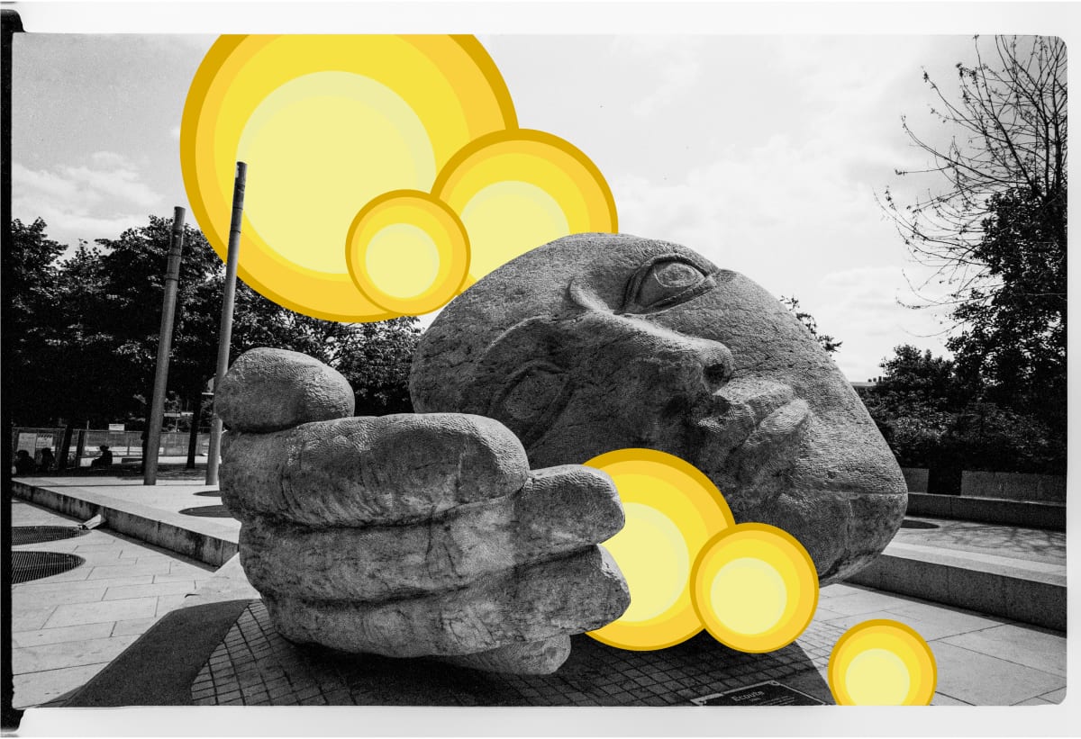 Écoute by Miguel Maltos Gonzales  Image: Ecoute is the first public art piece I saw in Paris, France. I walked out of the metro, and there it was. I love how people were able to walk up and tough the textured stone. Children held the large fingers. I saw people taking photos and enjoying this public art. Just as art should be, for ether people to engage with. This sculpture is named Ecoute meaning listen and the inscription on the plaque below states,  “ Listening to underground murmurings, like a pebble, this sculpture is randomly stranded from an imaginary tide on the shores of time.” I focused on the sounds of the city around me the church bell, a man playing guitar, children playing, footsteps, and the murmuring of conversations.