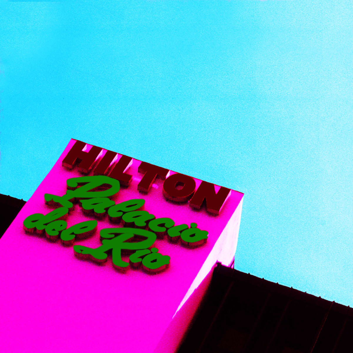 El Palacio  Image: El Palacio is a part fo the 1996 architectural series in San Antonio, TX. This is a hotel built for the single purpose in 1973 for the world fair. Each room was built as a module, then stacked like interlocking bricks to become a building. This was supposed to be a temporary hotel just for the event, but it continues to stand today as a jewel on the San Antonio riverwalk. (Click the purchase link for size options)
