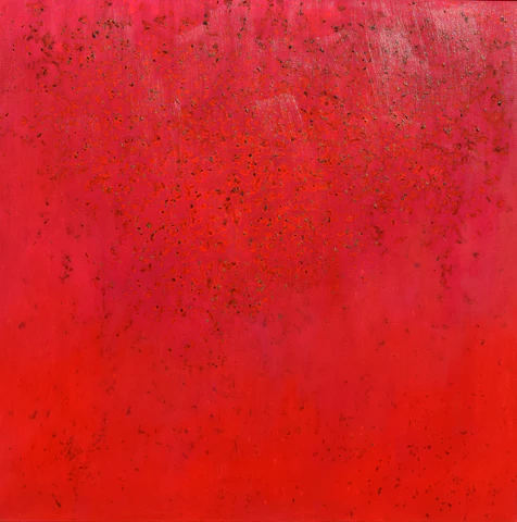 Abundance of Time 36 x 36" by Gwen Meharg 