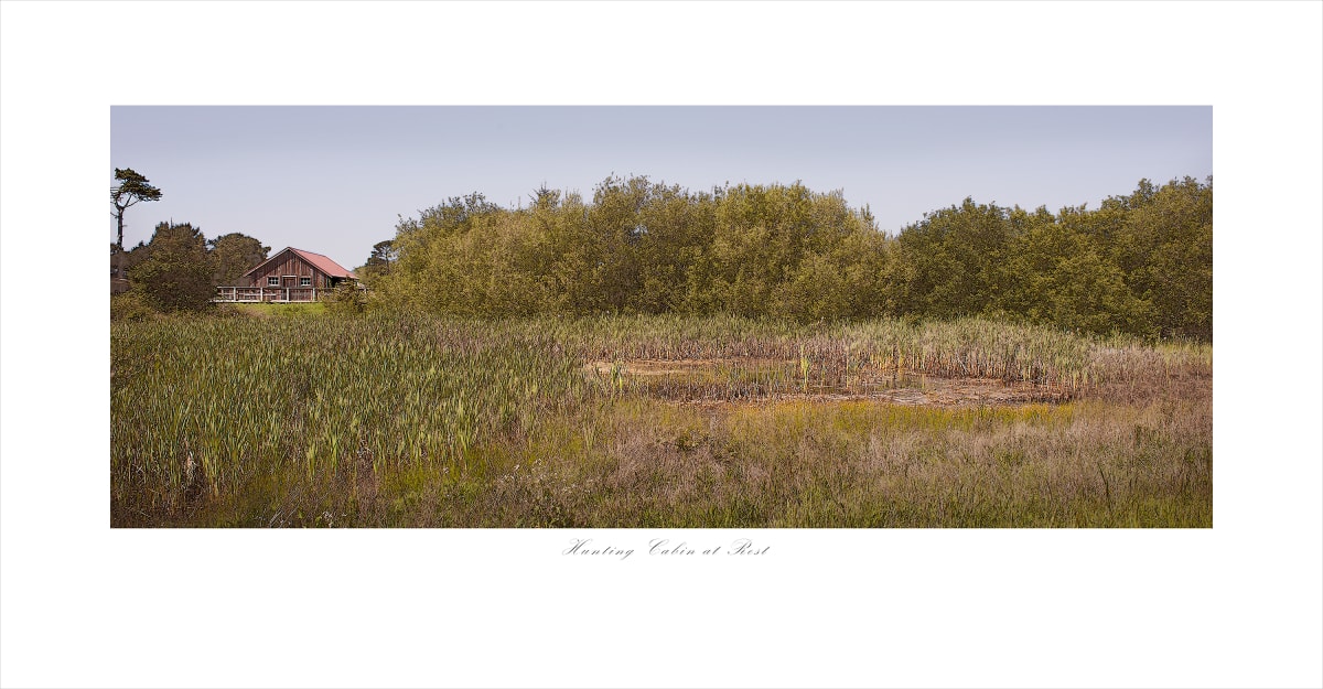 Hunting Cabin at Rest (24x30) #1 of 5 by James H. Marks