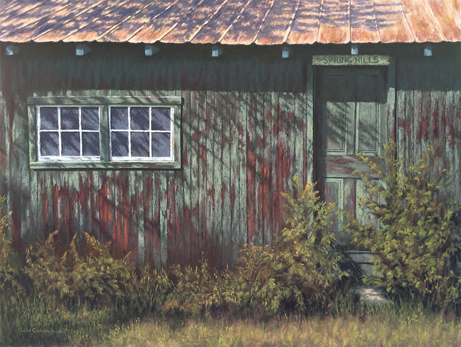 Weathered Spring Hills by Lisa Cunningham 