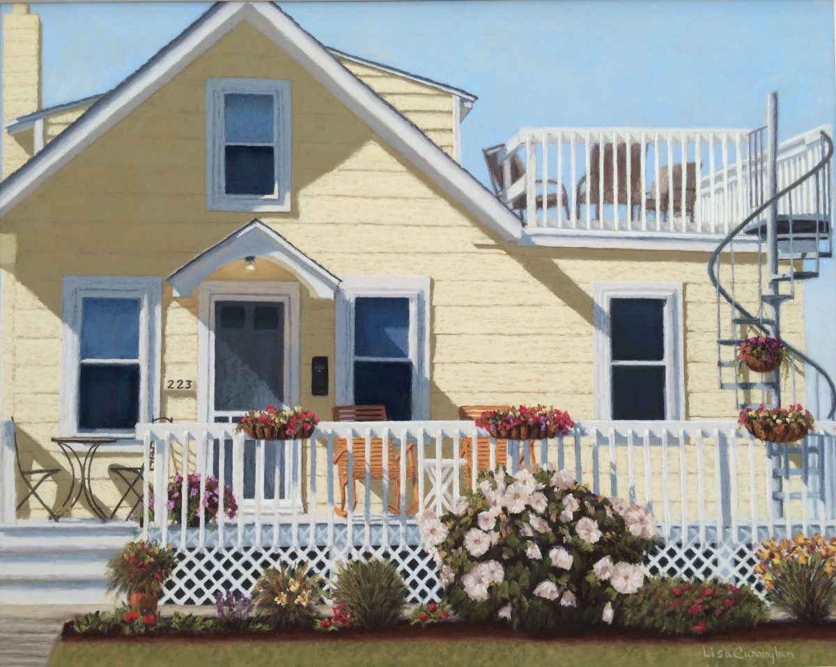 Summer Cottage by Lisa Cunningham 