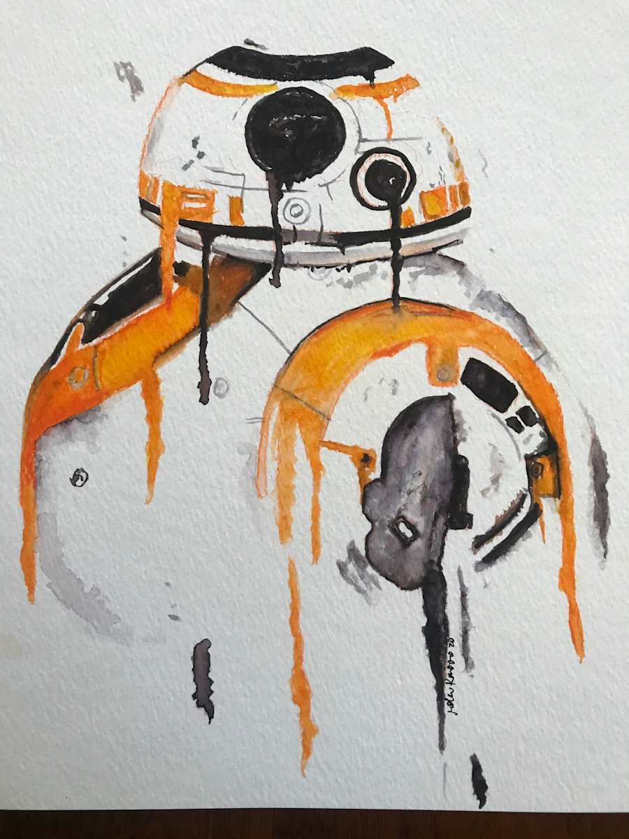 BB8 Drip by Robin Moore, Image 1.