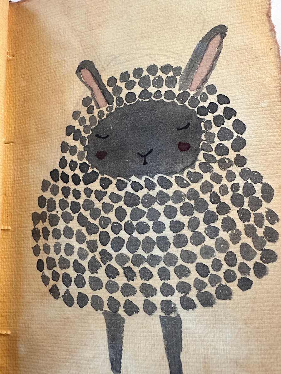 Black Sheep Sketch by Robin Moore, Image 1.