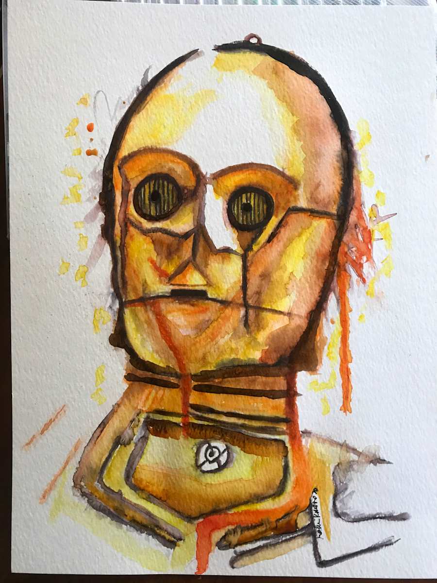 Threepio Drip by Robin Moore, Image 1.
