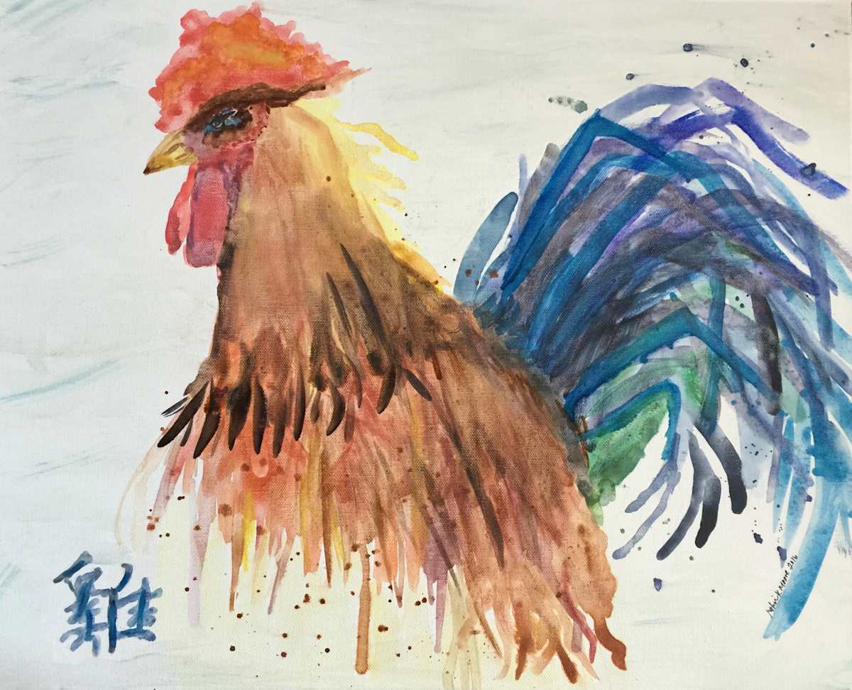 Fire Rooster by Robin Moore, Image 1.