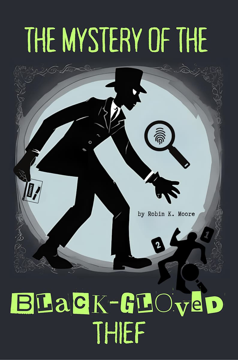 The Mystery of the Black-Gloves Thief by Robin Moore 