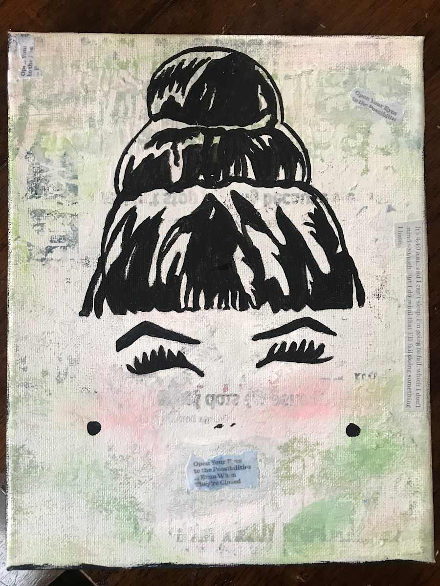 Beehive and Lashes by Robin Moore, Image 1.