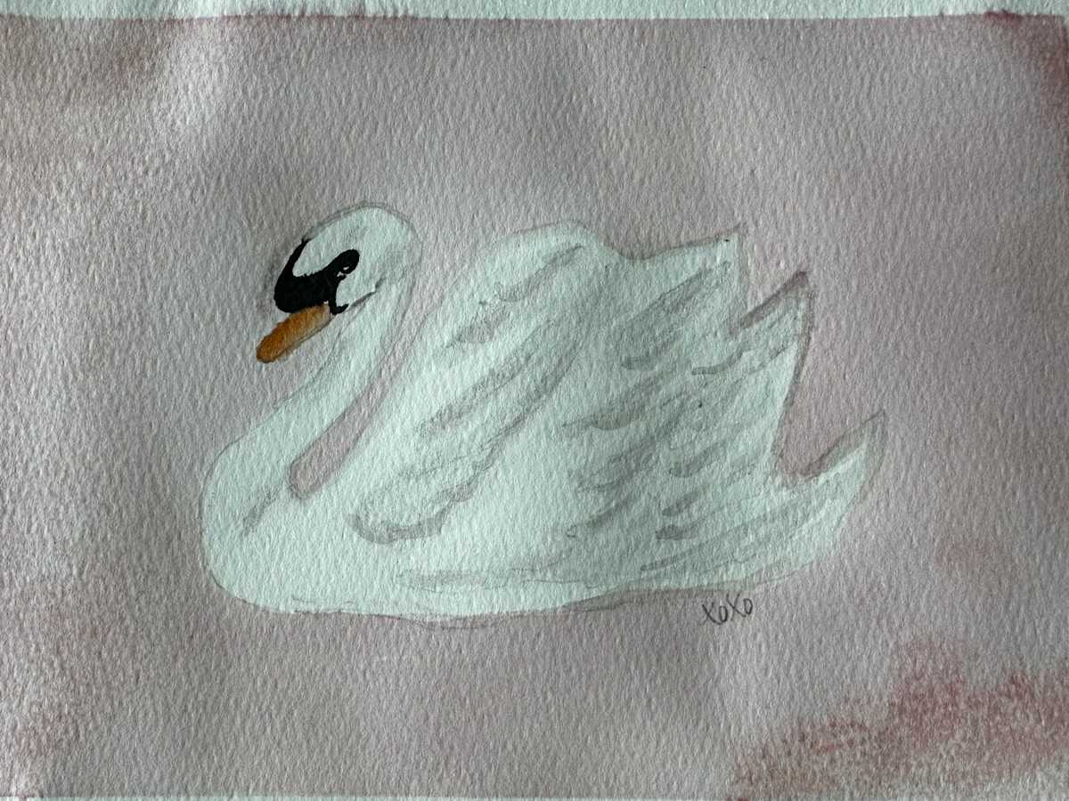 Nursery Swan by Robin Moore, Image 1.