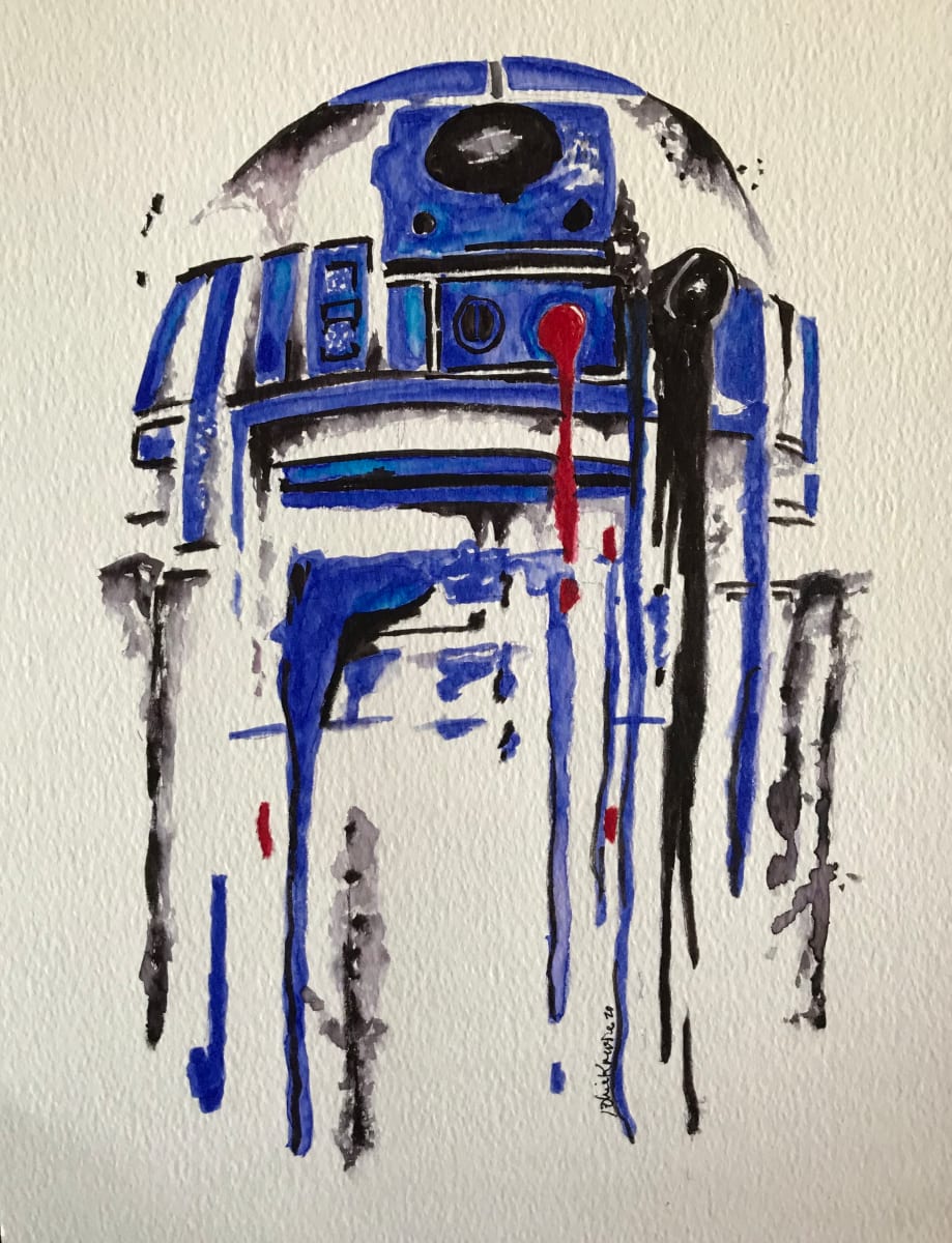 R2D2 Drip by Robin Moore 