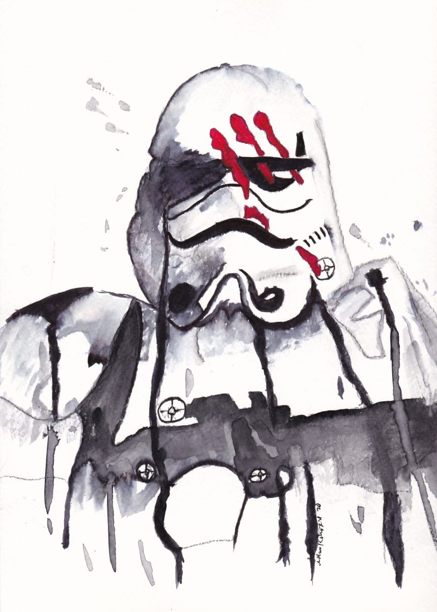 Stormtrooper Drip by Robin Moore 