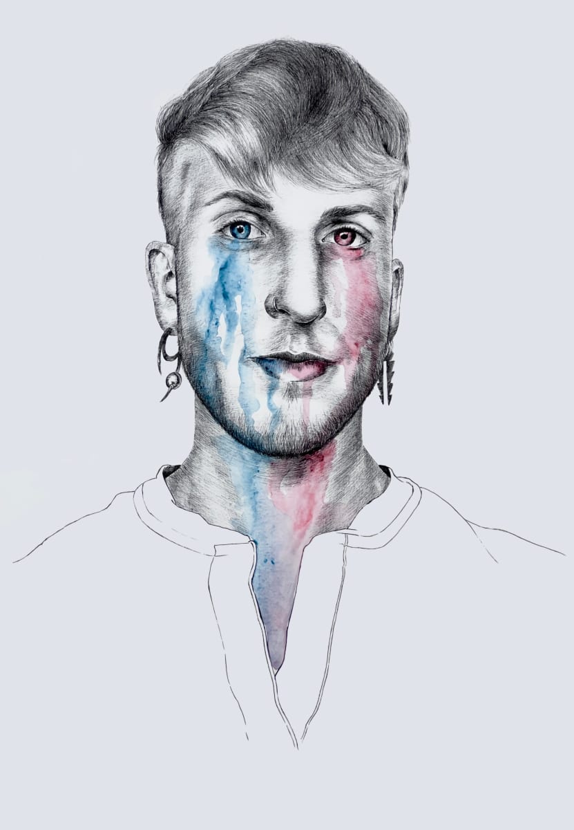 32. Marce King - Seeing The Invisible - Pen And Ink 