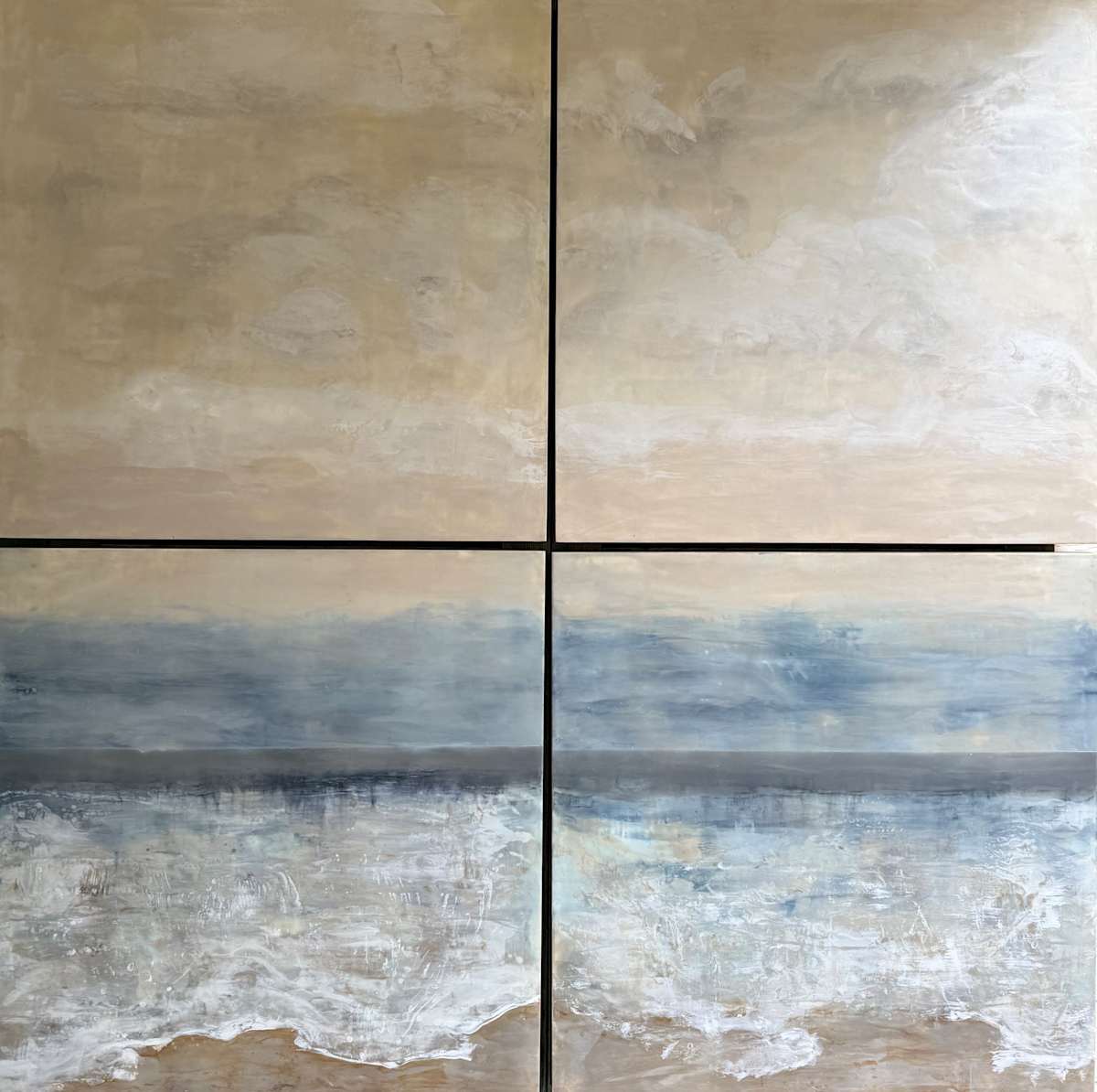 Effervescence IV by Shima Shanti  Image: There are some paintings that cannot be ignored. They laugh and dance and scream and shout. Their love and light cannot be restrained. They burst with jeu d'esprit. 
