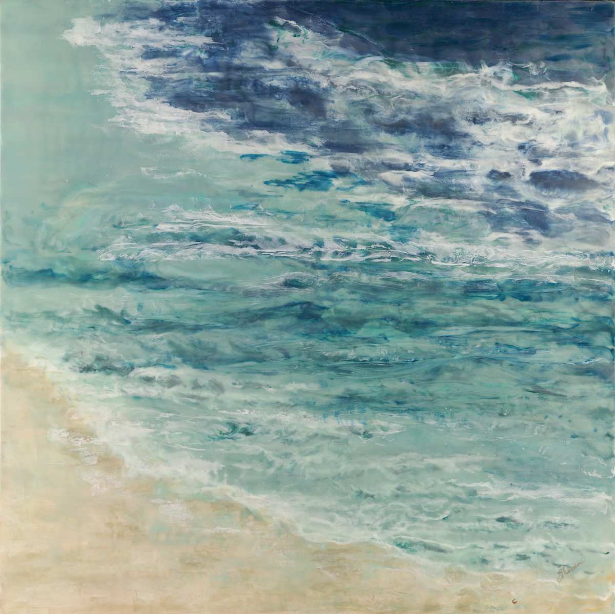Lapping at the Edge by Shima Shanti, Image 1.