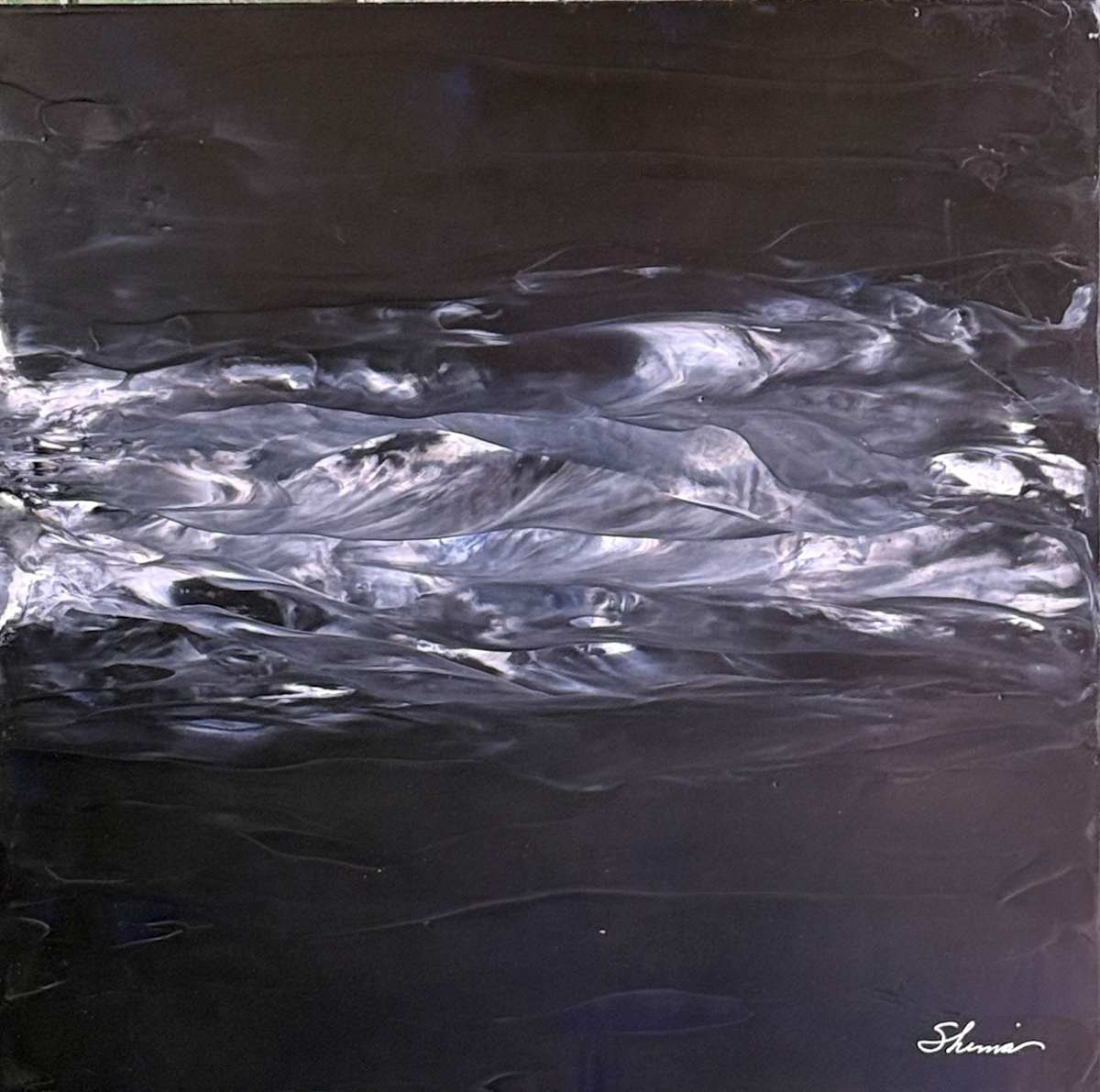 Smoke Screen by Shima Shanti  Image: Cycles of illumination and shadow give way to each other. 