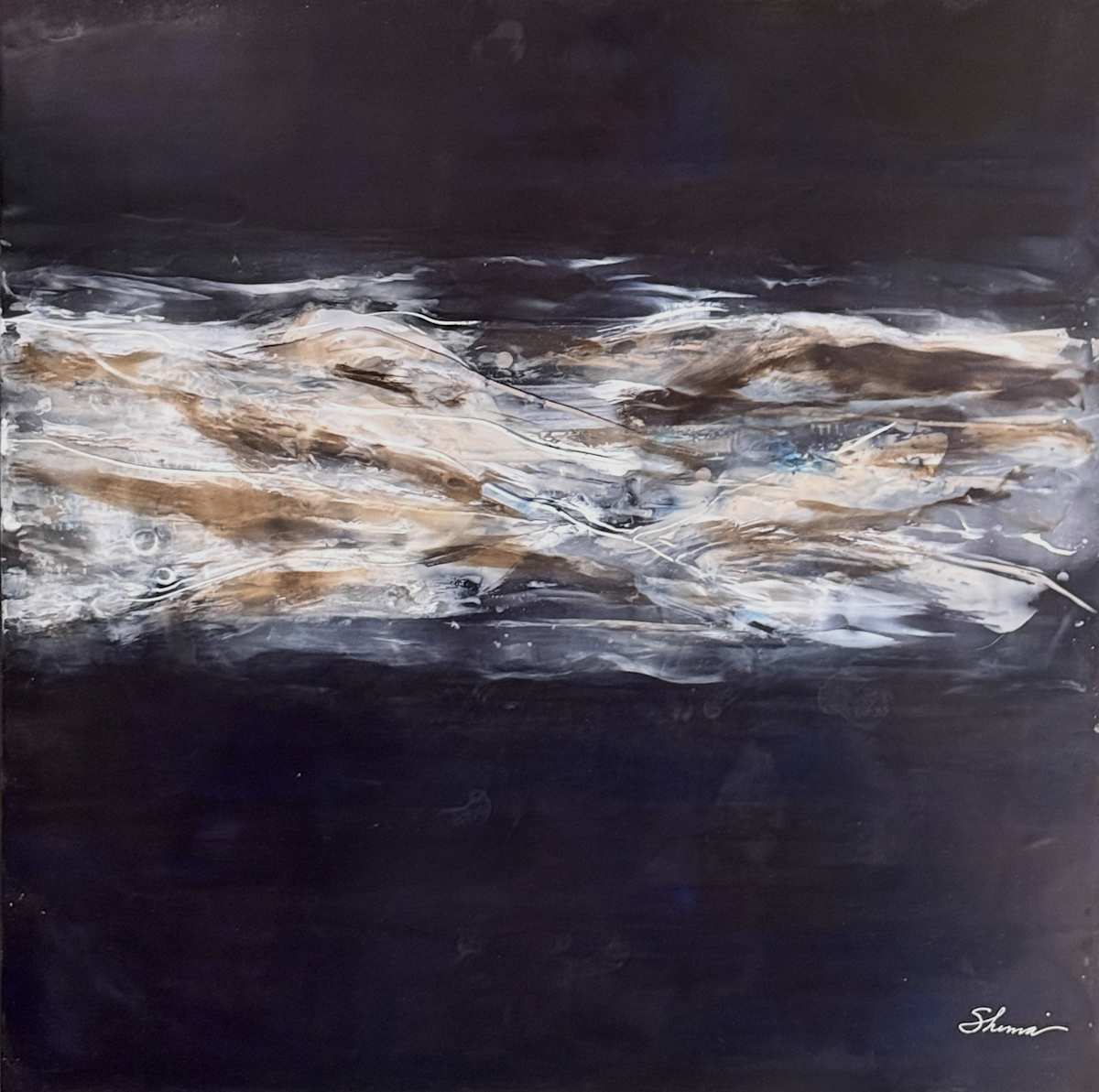 Spring Runoff by Shima Shanti  Image: The Genesis of Light is darkness. Each gives rise to the other. Dependent. Complementary forces in divine order. 