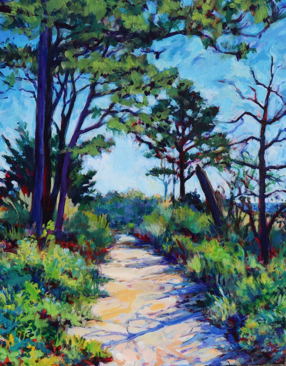 Hewlett Point Trail by Brenda M. Sylvia 