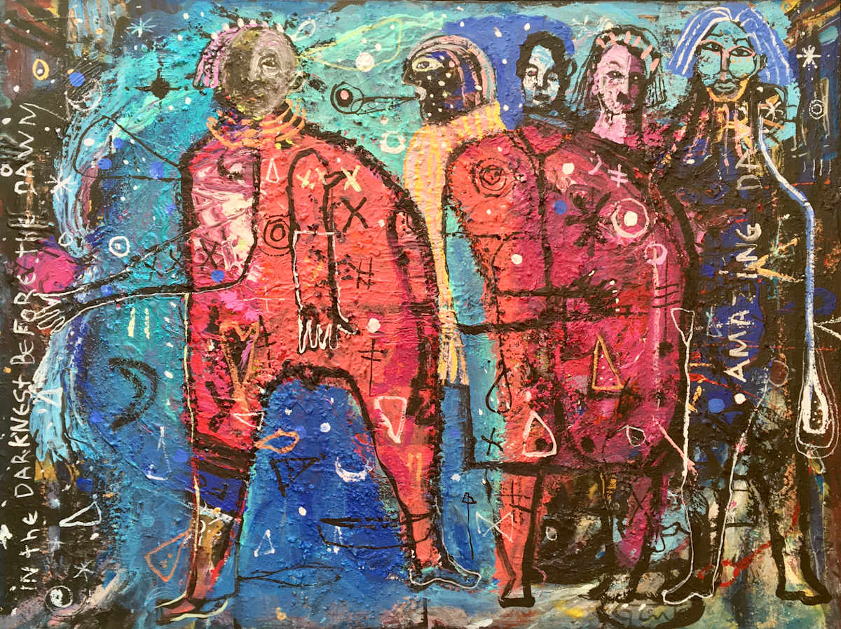 Astronomers by Yvan Genest, Image 1.