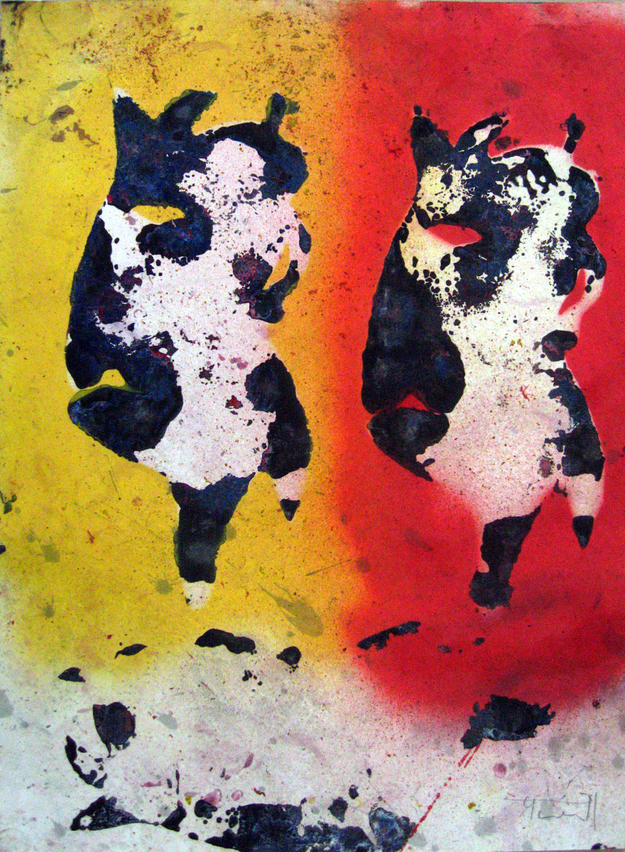 Cows Diablos by Yvan Genest, Image 1.