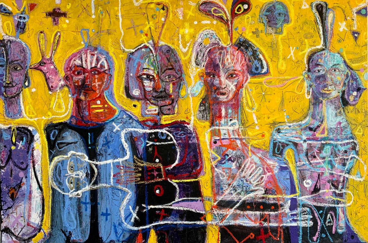 Les visiteurs by Yvan Genest, Image 1.