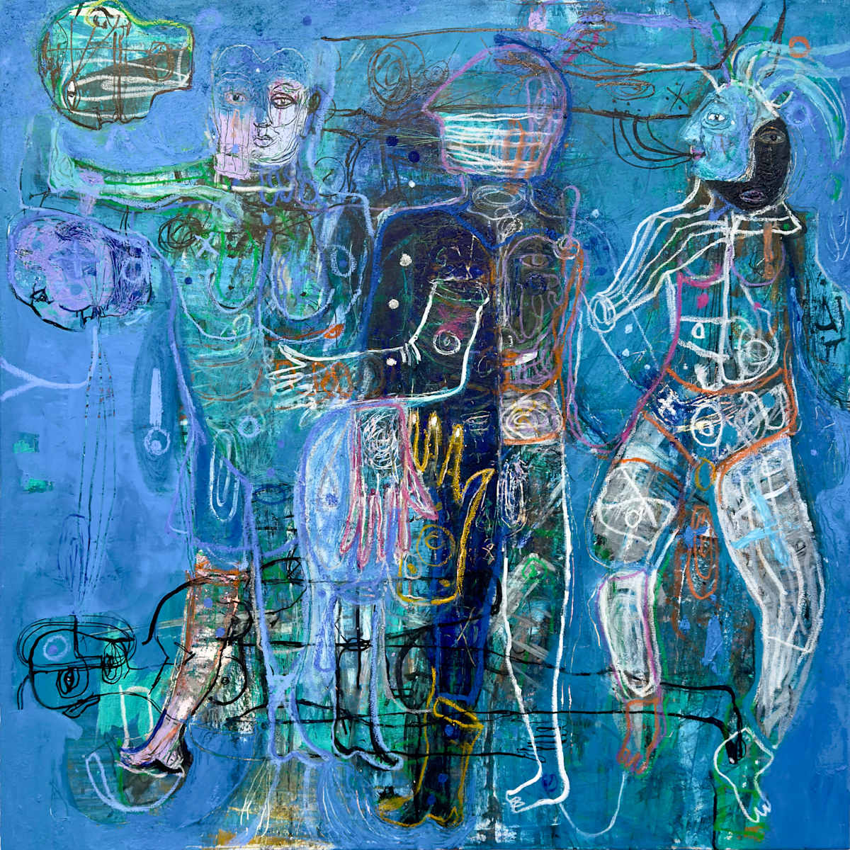 THE ANCESTORS by Yvan Genest, Image 1.