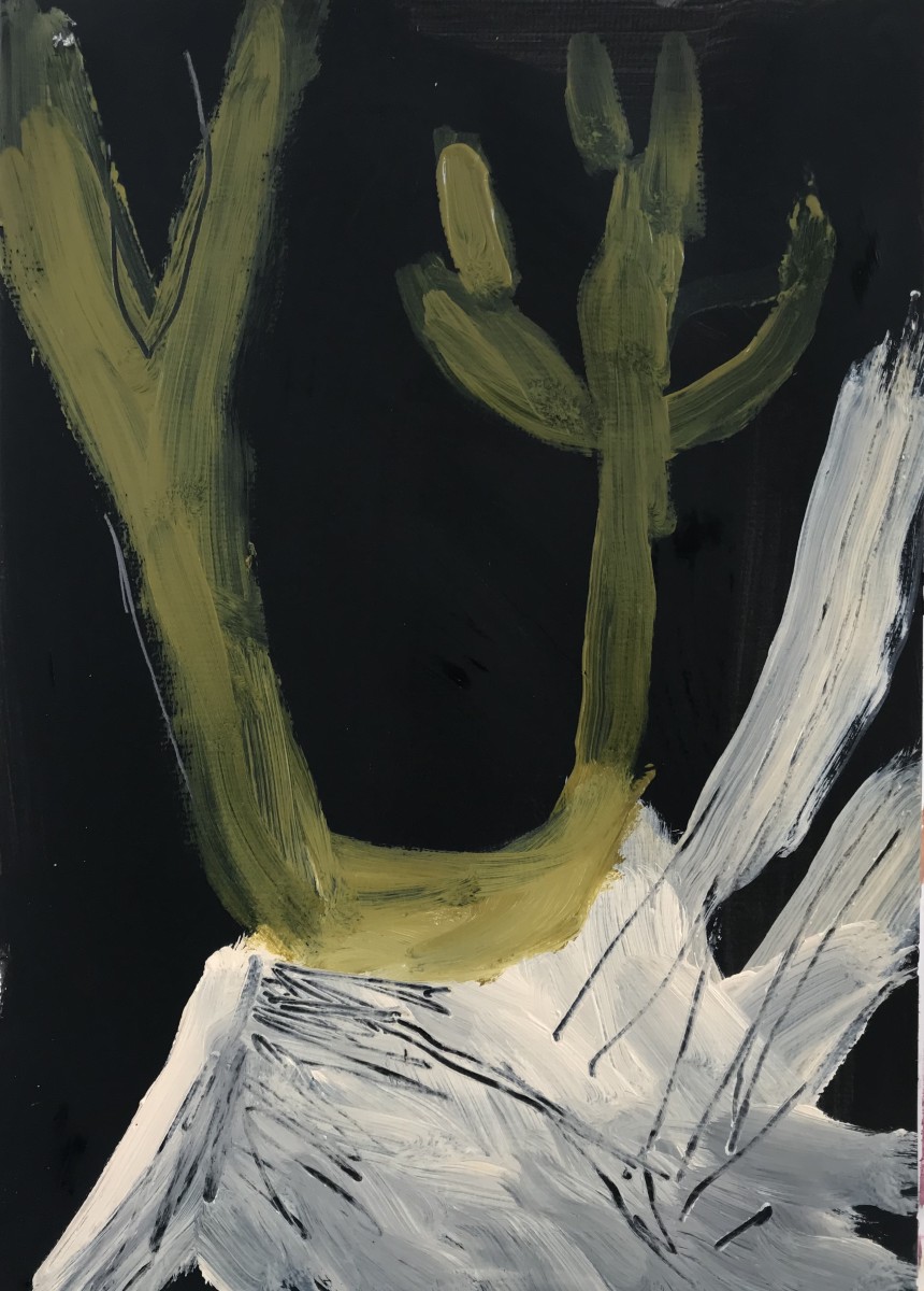 Cactus Green Black by Kate Owen 