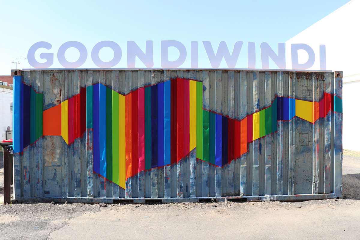 Container Lanescape Goondiwindi by Kate Owen, Image 1.