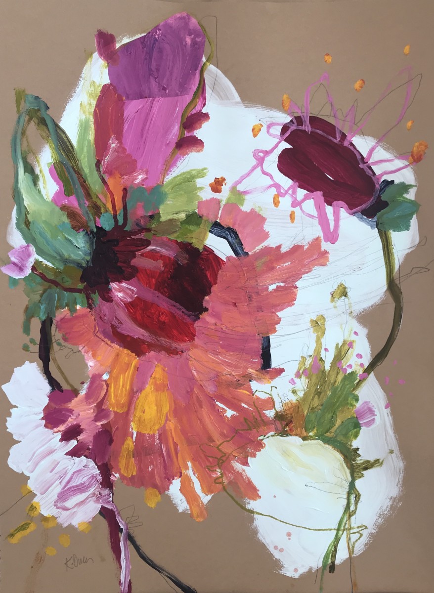 Pixie Floral III by Kate Owen 