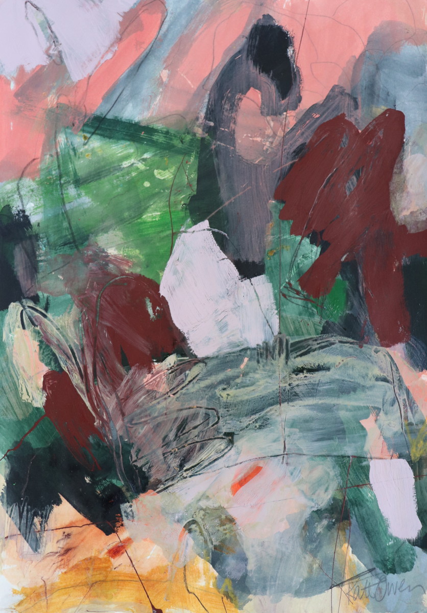 Scrub Meanderings I by Kate Owen 