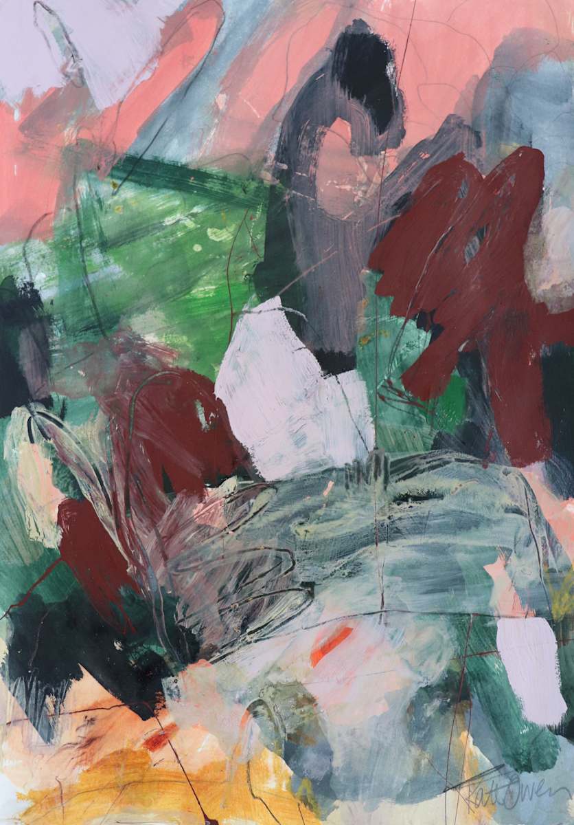 Scrub Meanderings I by Kate Owen, Image 1.