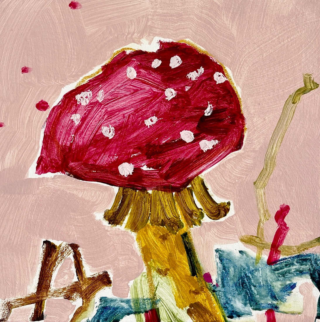 The Gnomes Umbrella by Kate Owen 