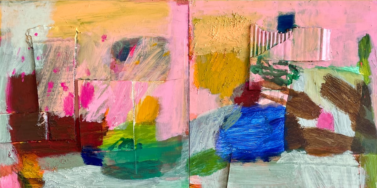 The Grand Socco Tangier Diptych by Kate Owen, Image 1.