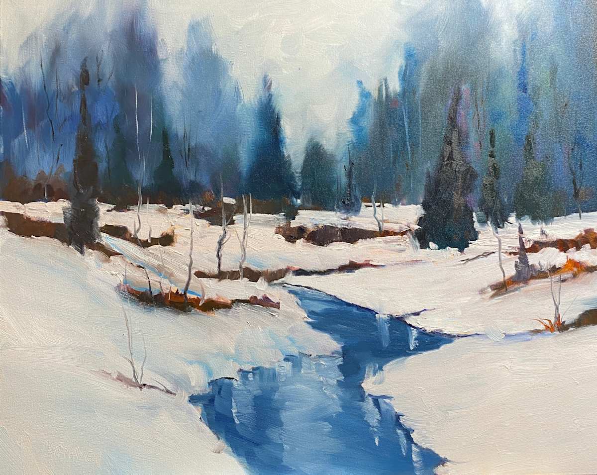 Whispers of the Wintery Silence by karen pedersen 