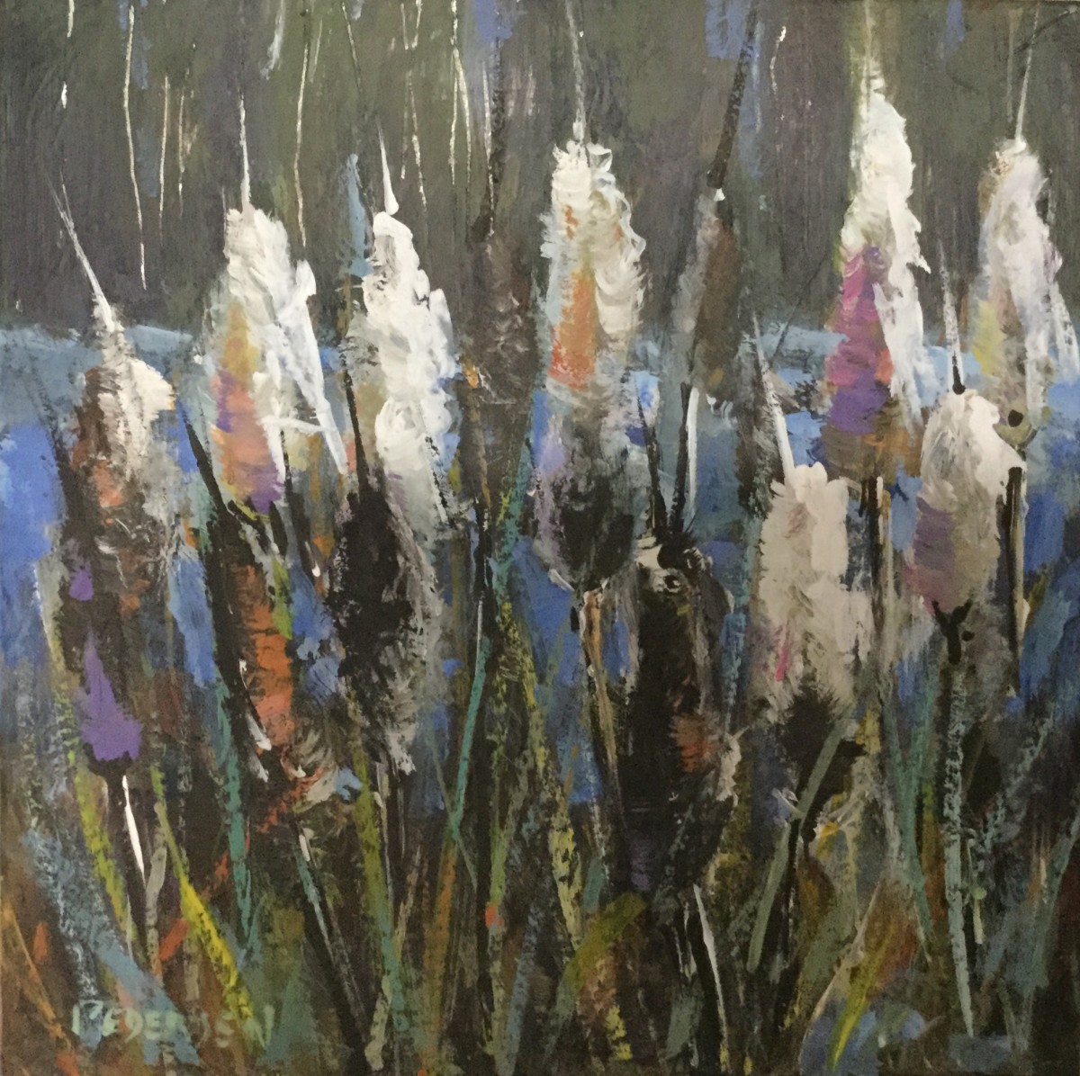 Cattails by karen pedersen 