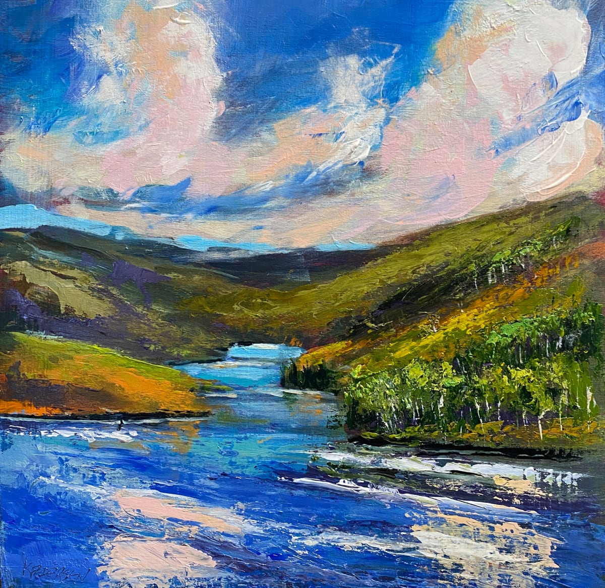 Okanogan View by karen pedersen 
