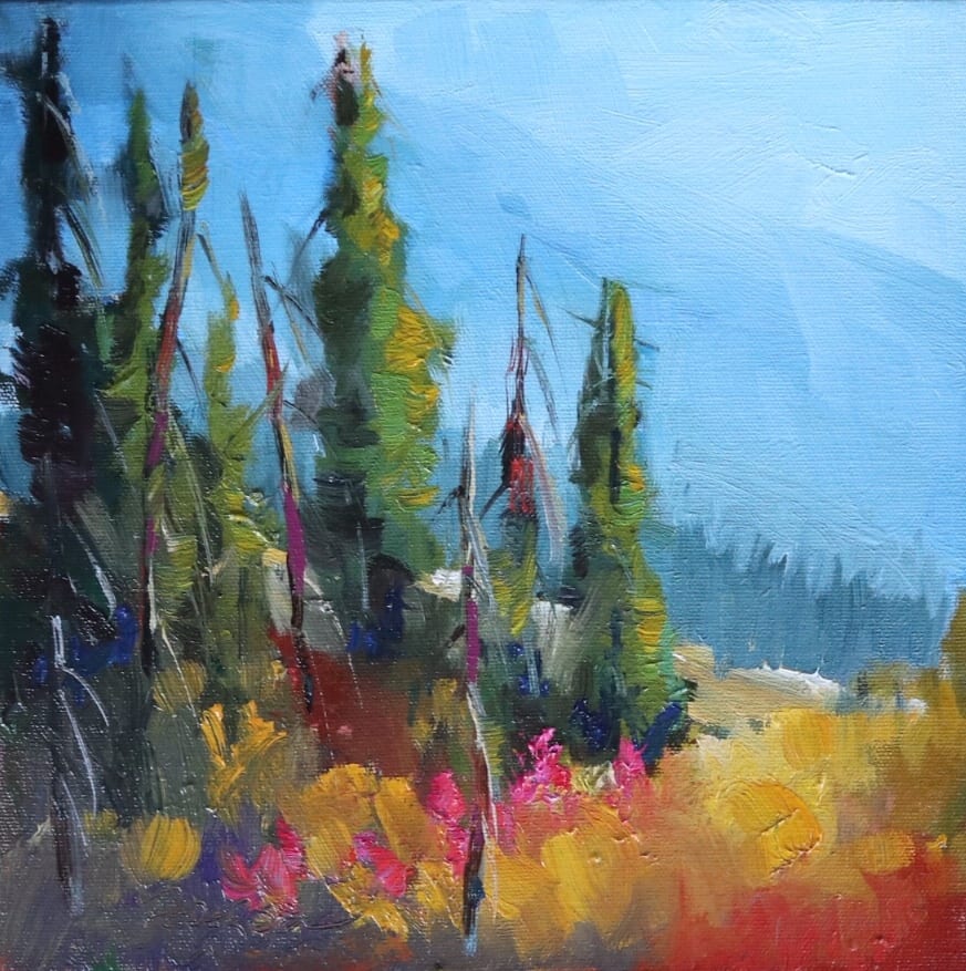 Along The Ridge by karen pedersen 
