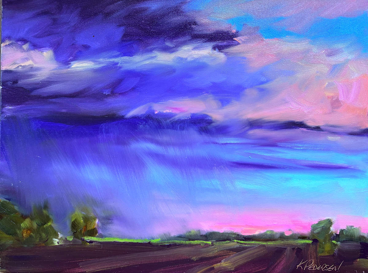 Rain Is Coming by karen pedersen 