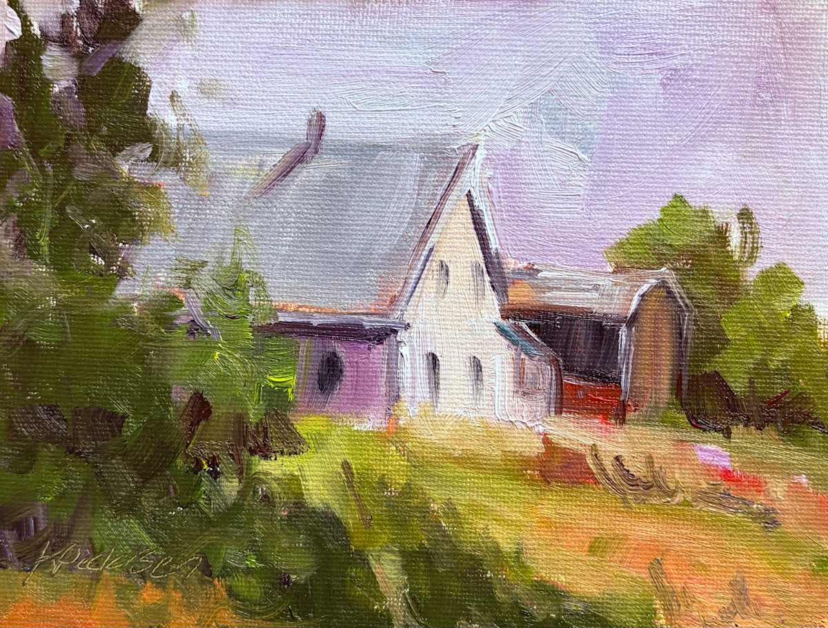 Sask homestead by karen pedersen 