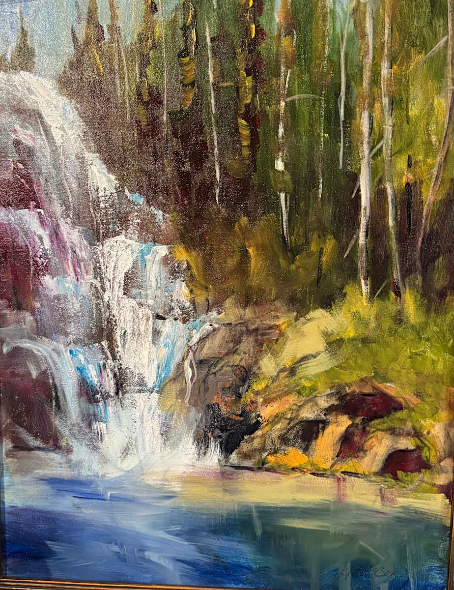 Waterfall III by karen pedersen, Image 1.