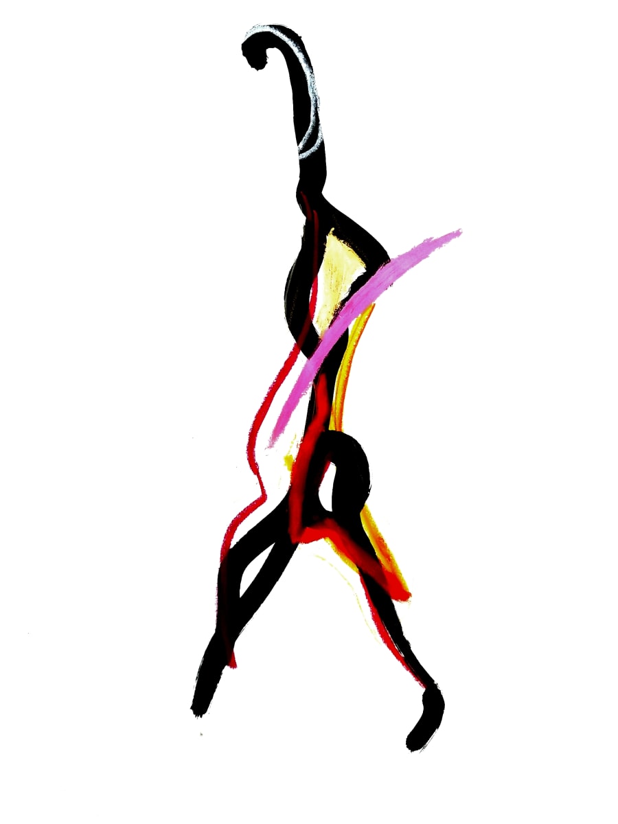Walking Figure by Josef Isaiah Keyes 